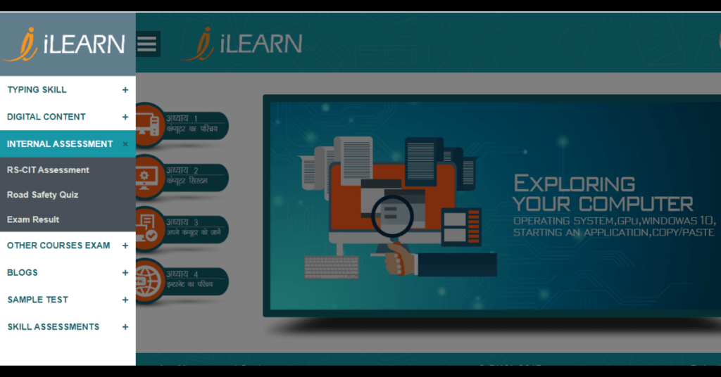 Click on the ilearn Road Safety Module Assessment